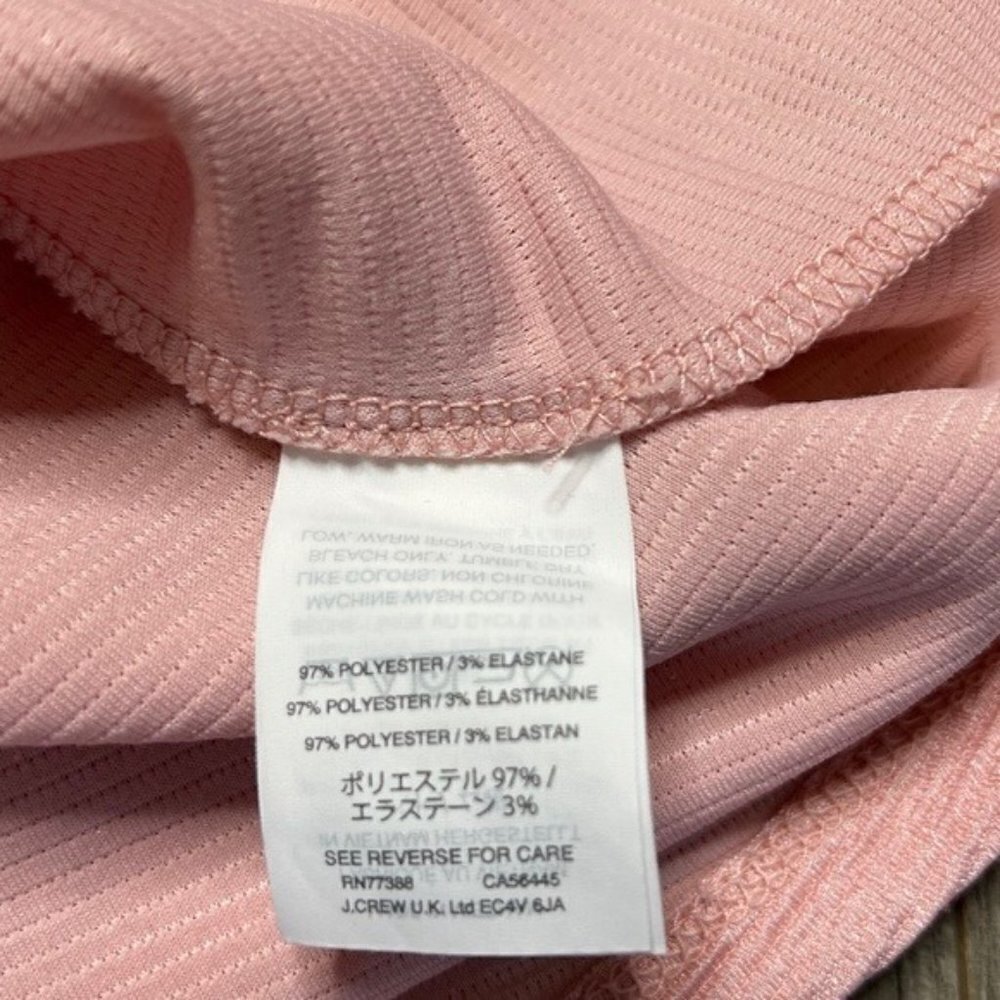 Madewell Tiered Tank Top in Light Pink Size Size XS - Picture 7 of 11